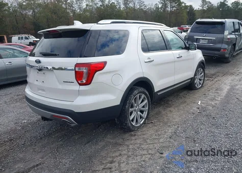 2016 Ford Explorer Limited из США, поврежденный, VIN 1FM5K7F86GGC90764